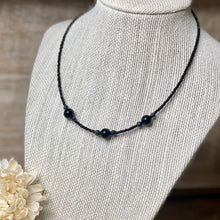 Load image into Gallery viewer, ELECTRA ONYX NECKLACE
