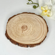 Load image into Gallery viewer, WOODEN LOG SLICE ROUND DISC
