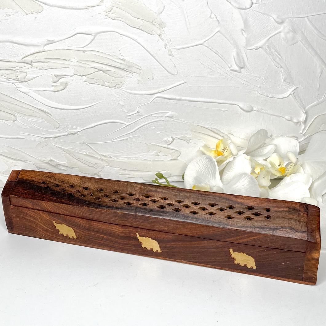 WOODEN INCENSE HOLDER