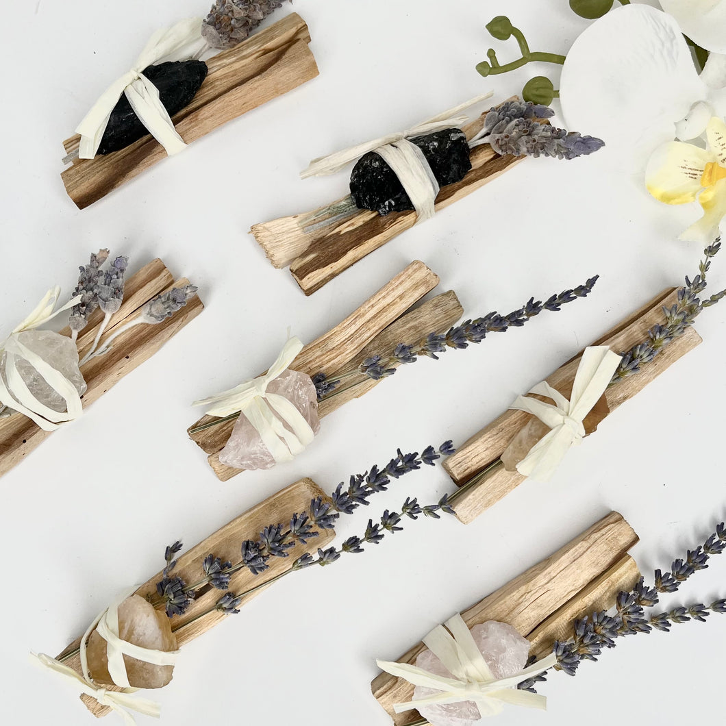 PALO SANTO CRYSTAL  KIT