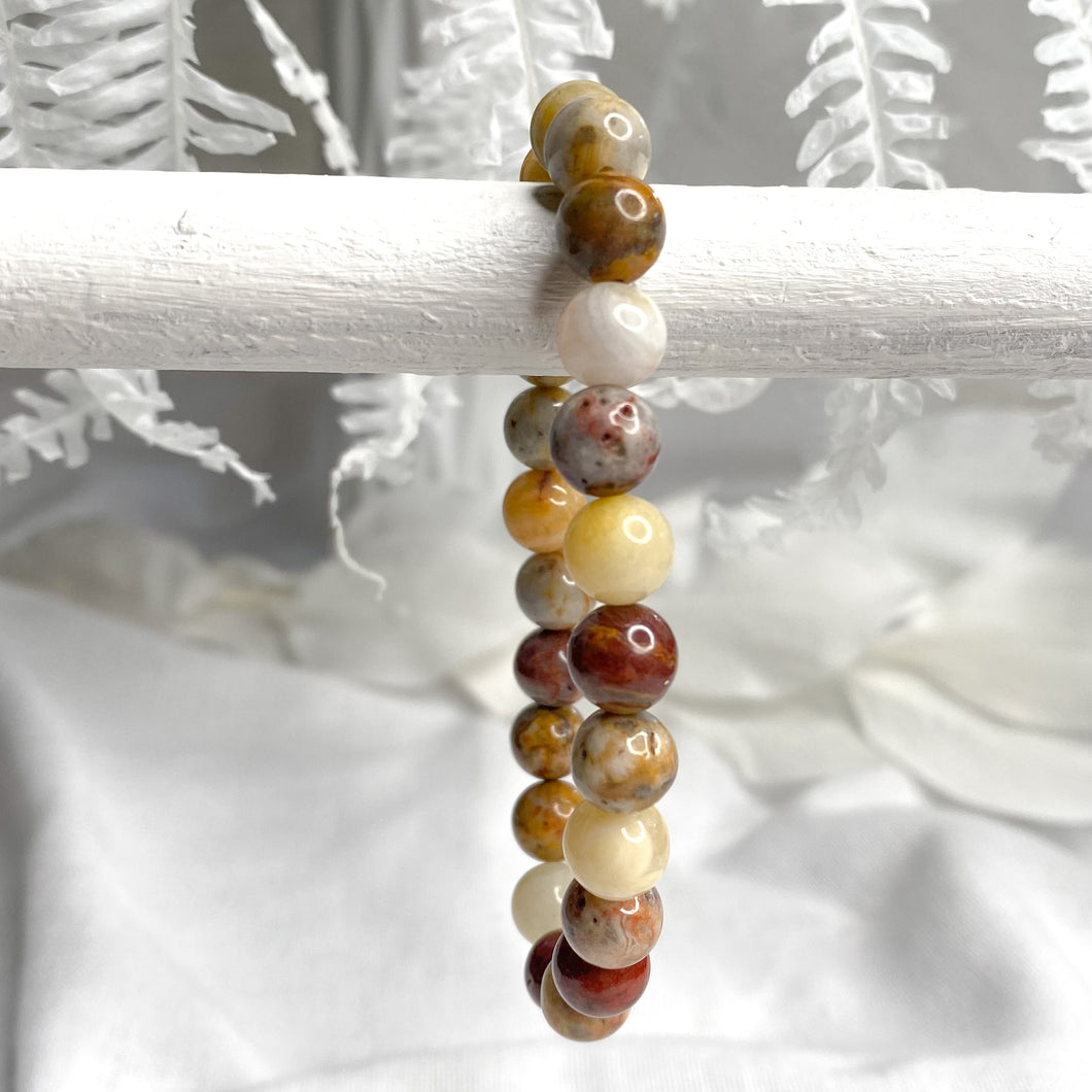 CRAZY LACE AGATE BRACELET